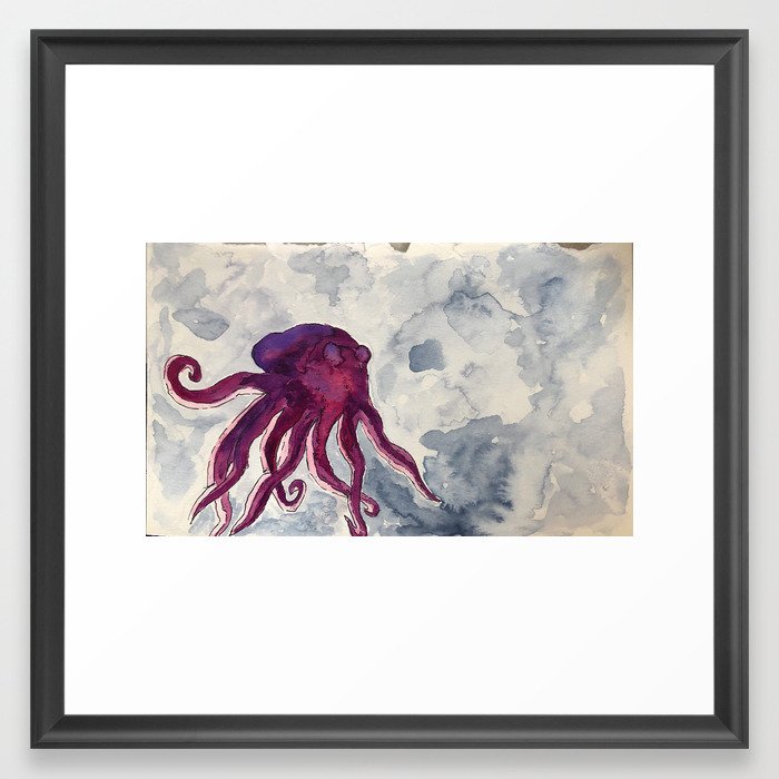 Octopus, Octopi Framed Art Print