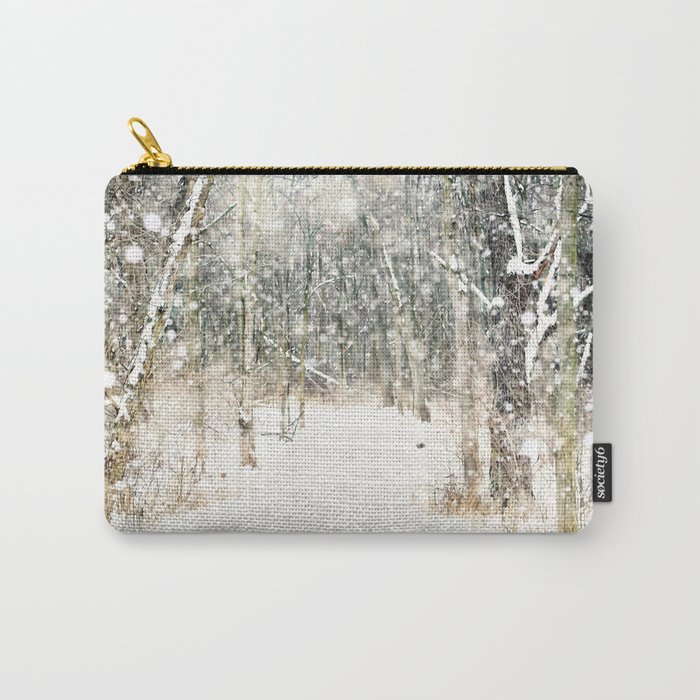 Winter Woods Carry-All Pouch