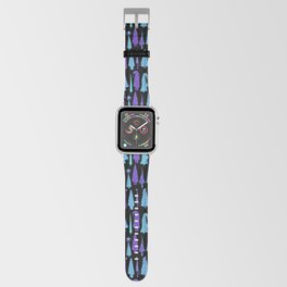 Seussical Trees - Aqua & Purple Apple Watch Band