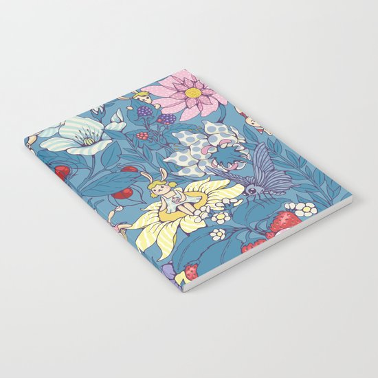 Garden party - lady gray version Notebook