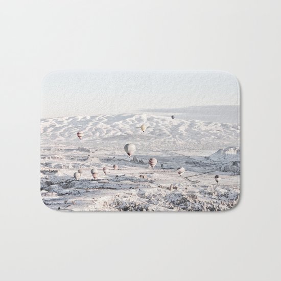 Air Balloons #society6 #art #buyart Bath Mat