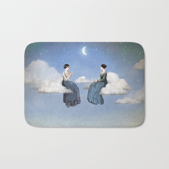 Wind, Clouds and Tea Bath Mat