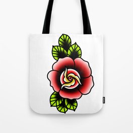 Circle Rose Tote Bag