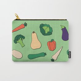 Simple Vegies Green Carry-All Pouch