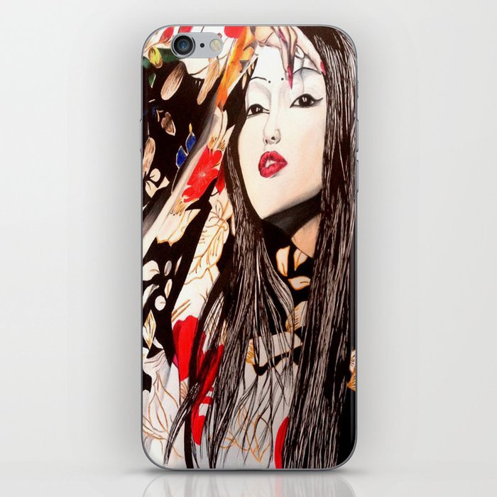 Geisha iPhone Skin