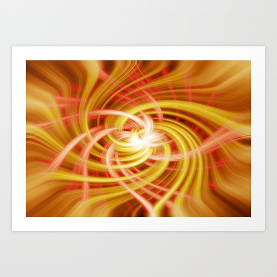 Twirls Art Print