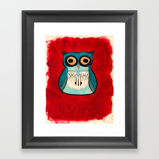 HootHoot Framed Art Print