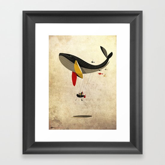 I believe i can fly Framed Art Print