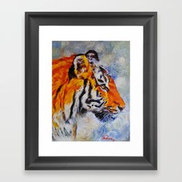 Tiger Framed Art Print