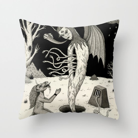 Arisen Throw Pillow