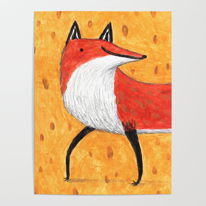 Sassy Little Fox Poster