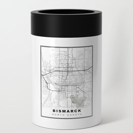 Bismarck Map Can Cooler