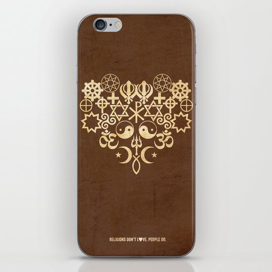 love iPhone Skin