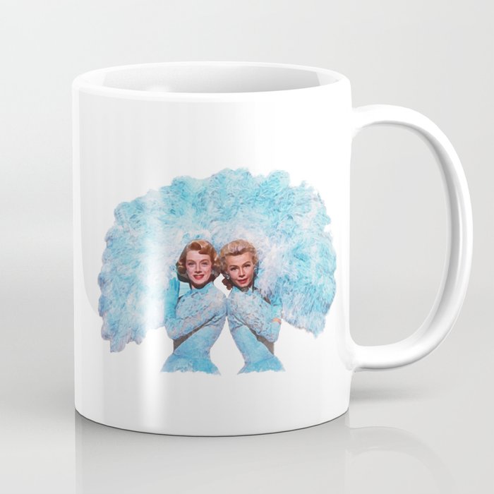Sisters - White Christmas - Watercolor Coffee Mug
