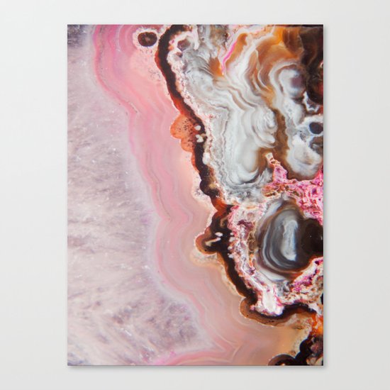 Spring Agate Canvas Print