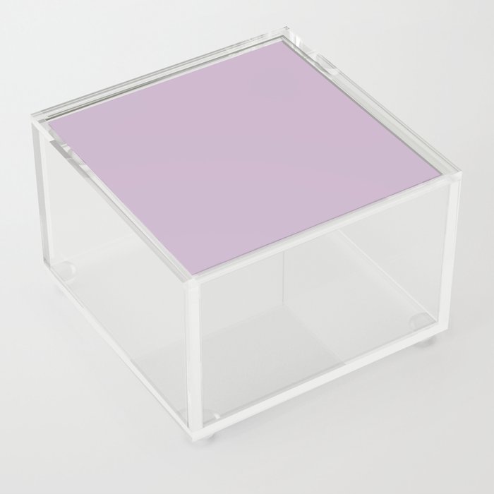 Chalk Purple Acrylic Box