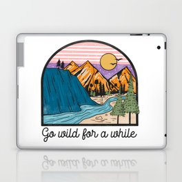 Go Wild For A While Laptop Skin