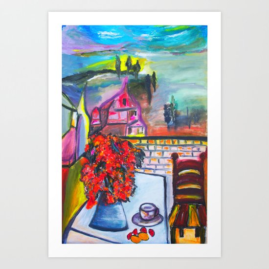 Room With A View Art Print