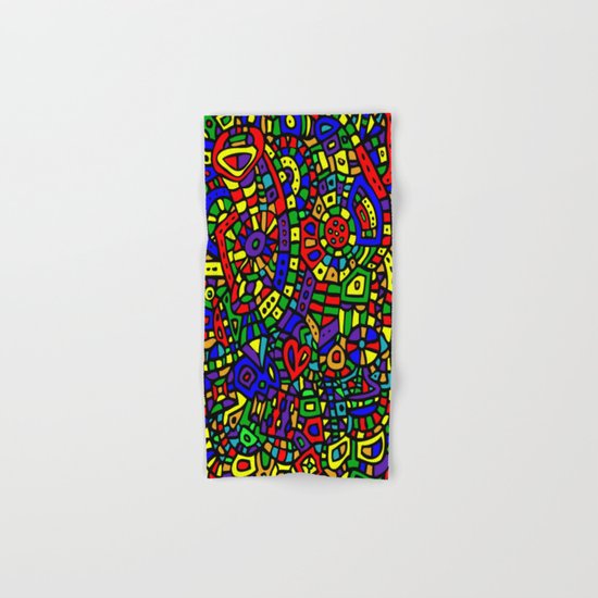 Abstract #452 Hand & Bath Towel
