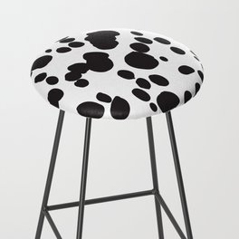 Dalmatian Spotty Pattern, Animal print Bar Stool