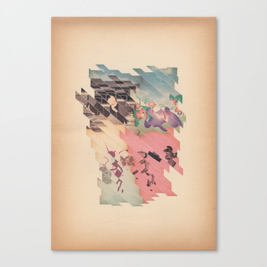 s t r i s c i a t o Canvas Print