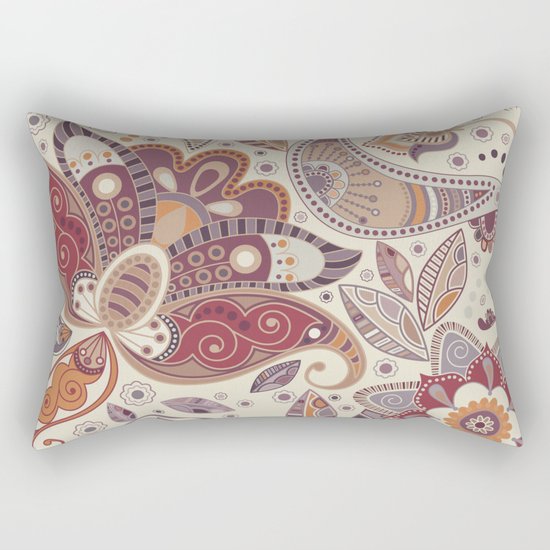 Shabby flowers #30 Rectangular Pillow