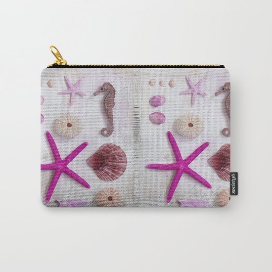 pink beach collection still life Carry-All Pouch