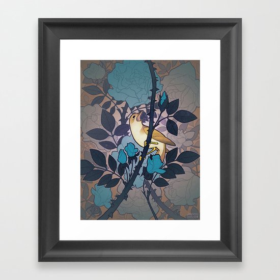 Ishq Framed Art Print