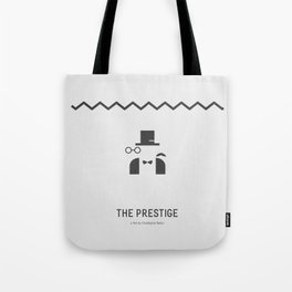 Flat Christopher Nolan movie poster: The Prestige Tote Bag