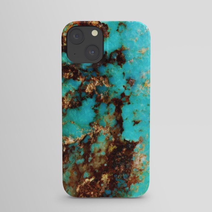Turquoise I iPhone Case