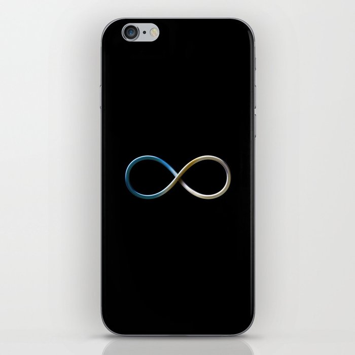 Infinity symbol iPhone Skin