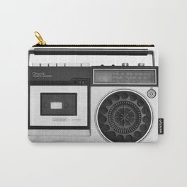 cassette recorder / audio player - 80s radio Carry-All Pouch
