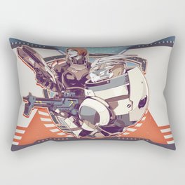 Mass Effect : Shep & Garrus v.2016 Rectangular Pillow