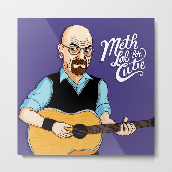 Meth Lab for Cutie Metal Print