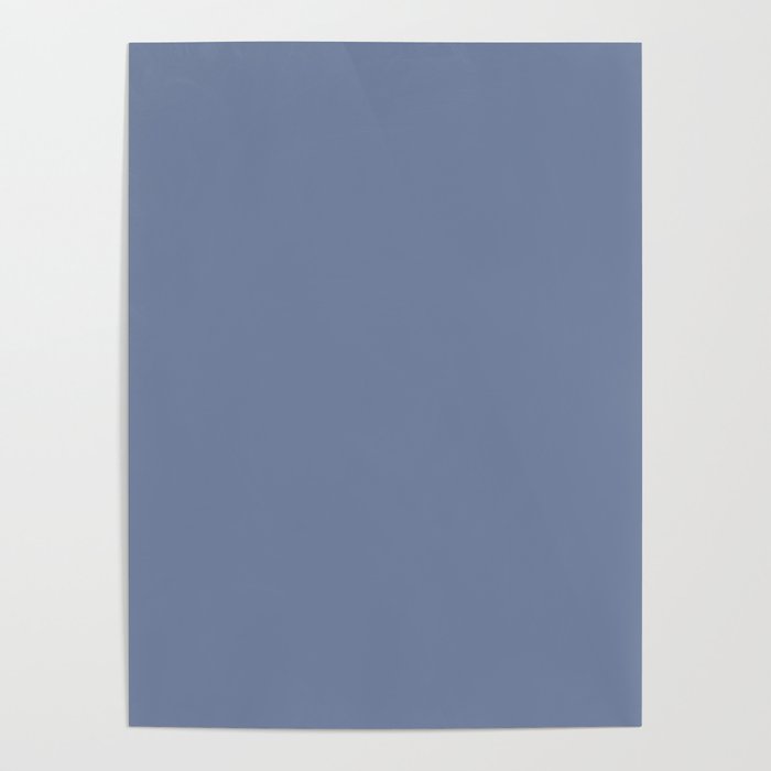 Blue-Gray Poster