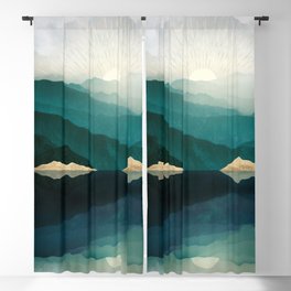 Waters Edge Reflection Blackout Curtain