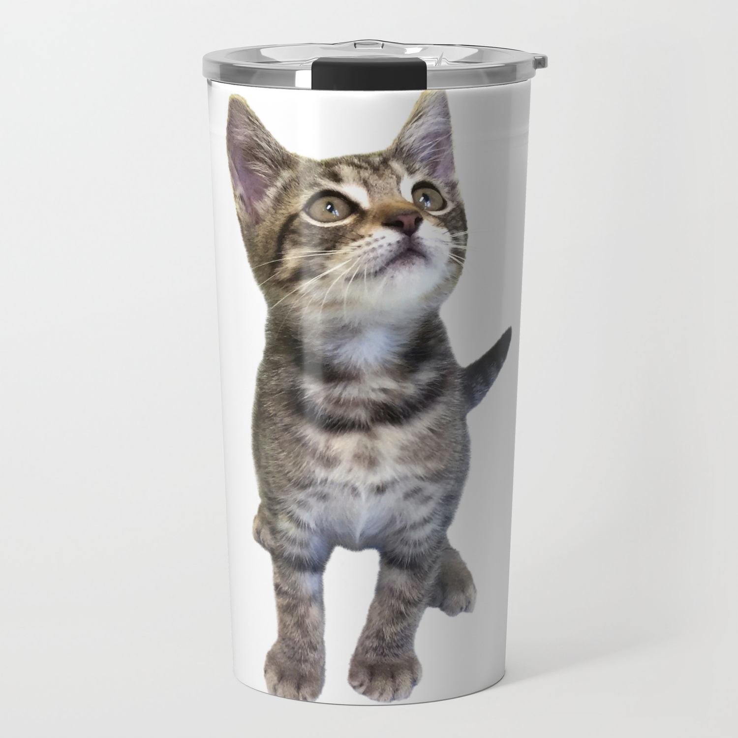 Tabby Kitten Travel Mug By Misimichu Society6
