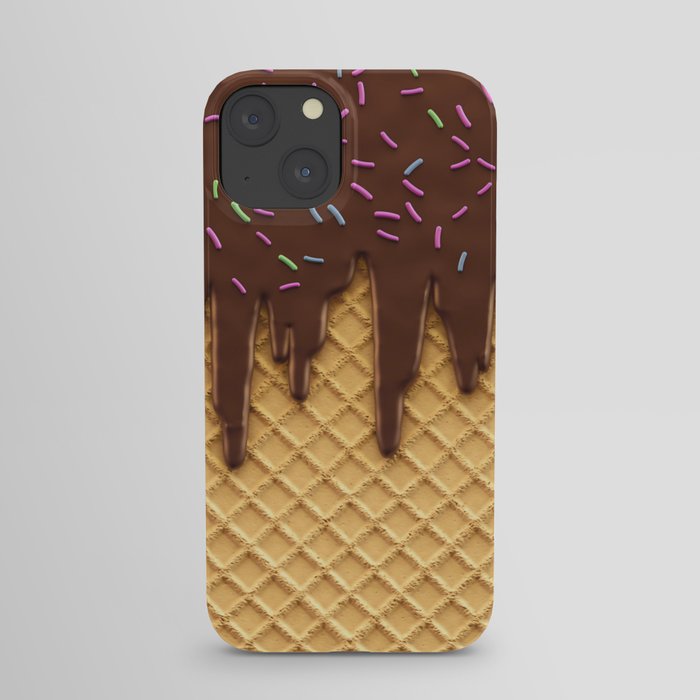 Melting Chocolate Lover Ice Cream Sweet Tooth Candy iPhone Case