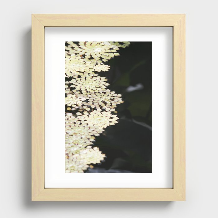 Water Pattern Recessed Framed Print