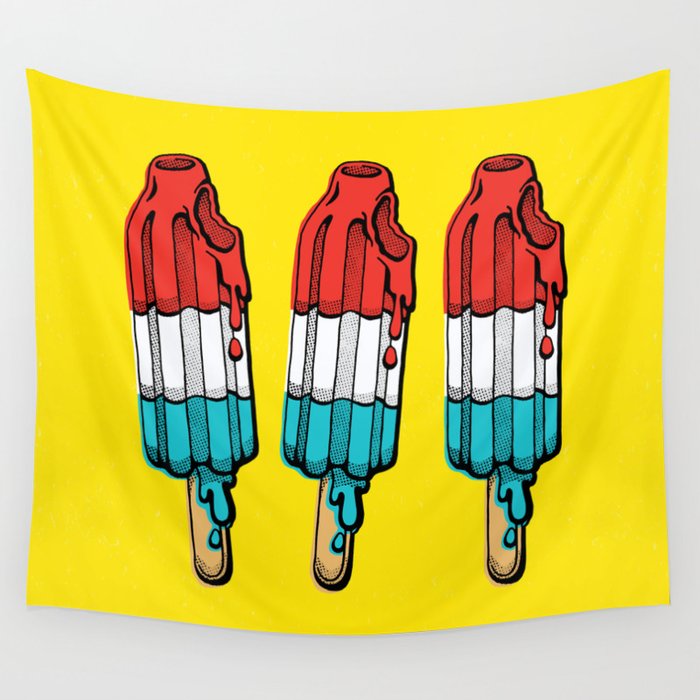 Rocket-POP Wall Tapestry