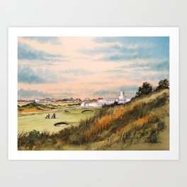 Royal Birkdale Golf Course Art Print