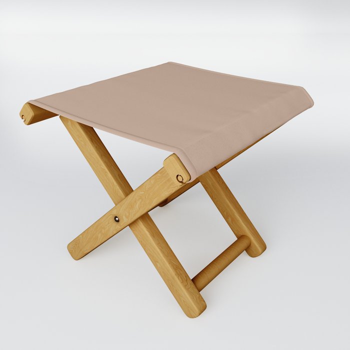 Dune Beige Folding Stool