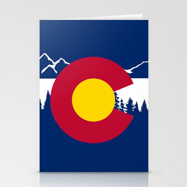 Colorado flag Stationery Cards