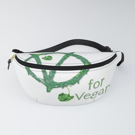 V for Vegan Fanny Pack