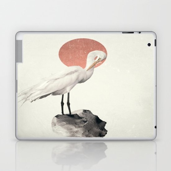 White Wings Laptop & iPad Skin