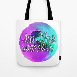 In The Waves Tote Bag