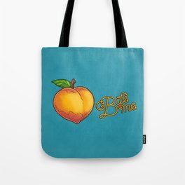 Bite Me Tote Bag | Ass, Eatme, Drawing, Rude, Nasty, Butt, Adulthumor, Innuendo, Butts, Peaches 
