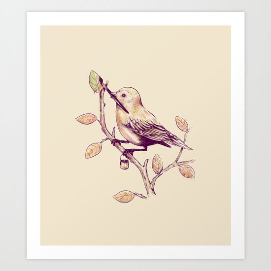 Getting Ready For Fall Art Print