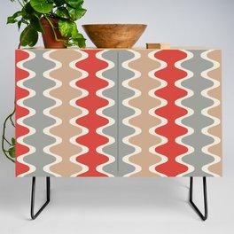 Retro Ogee Pattern 123 Credenza