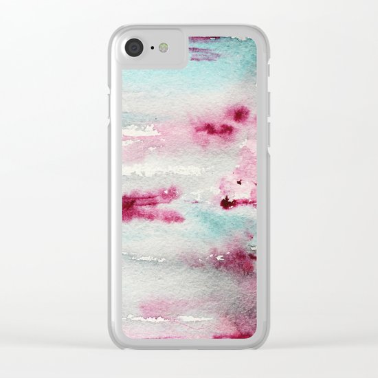 Sweet memories || watercolor Clear iPhone Case